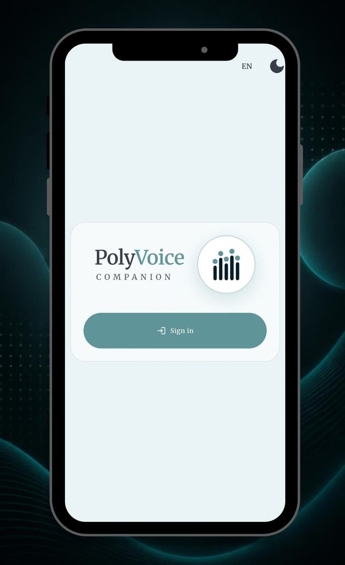 PolyVoice Companion Login